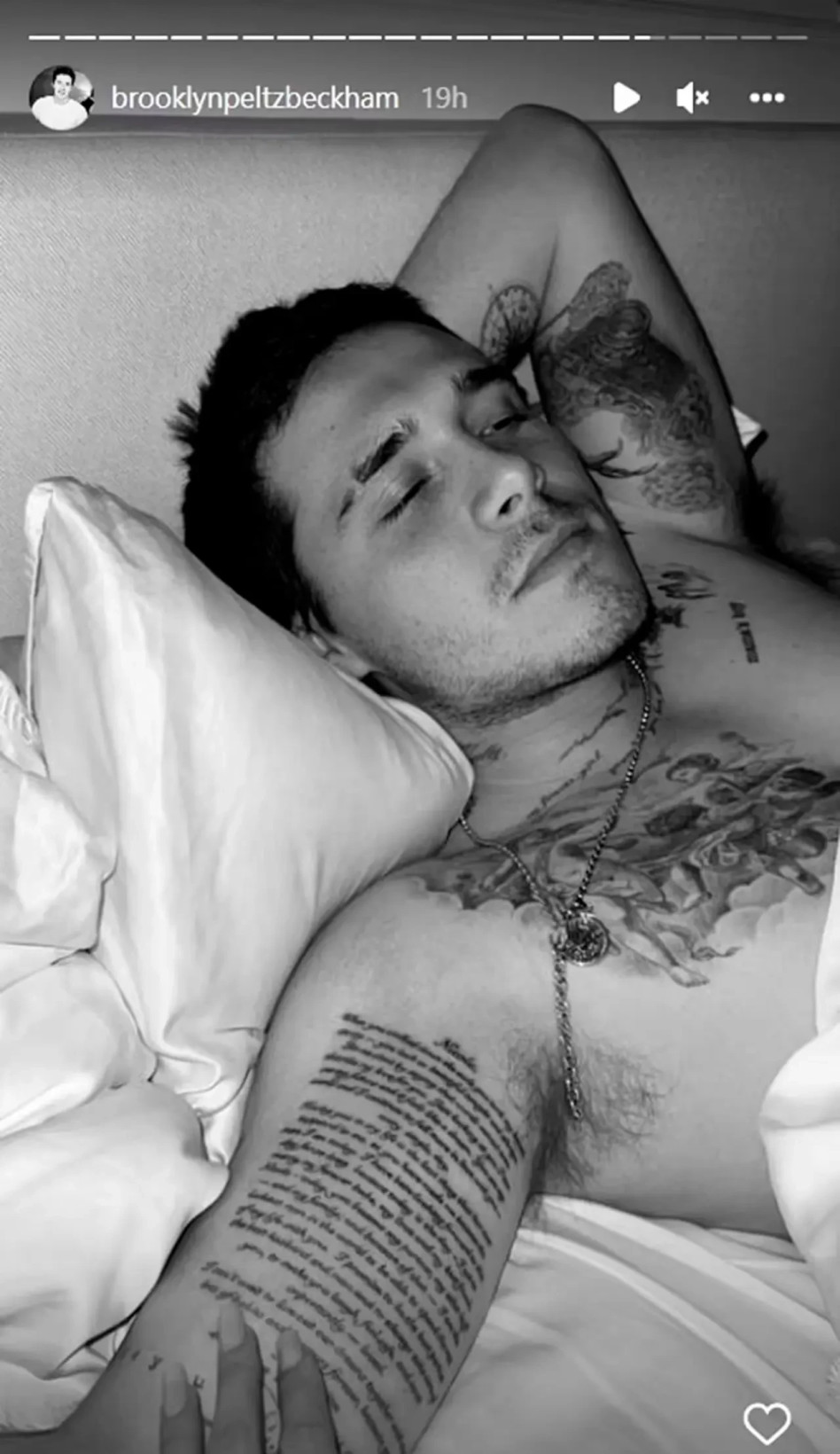 ברוקלין בקהאם (צילום: צילום מסך אינסטגרם)