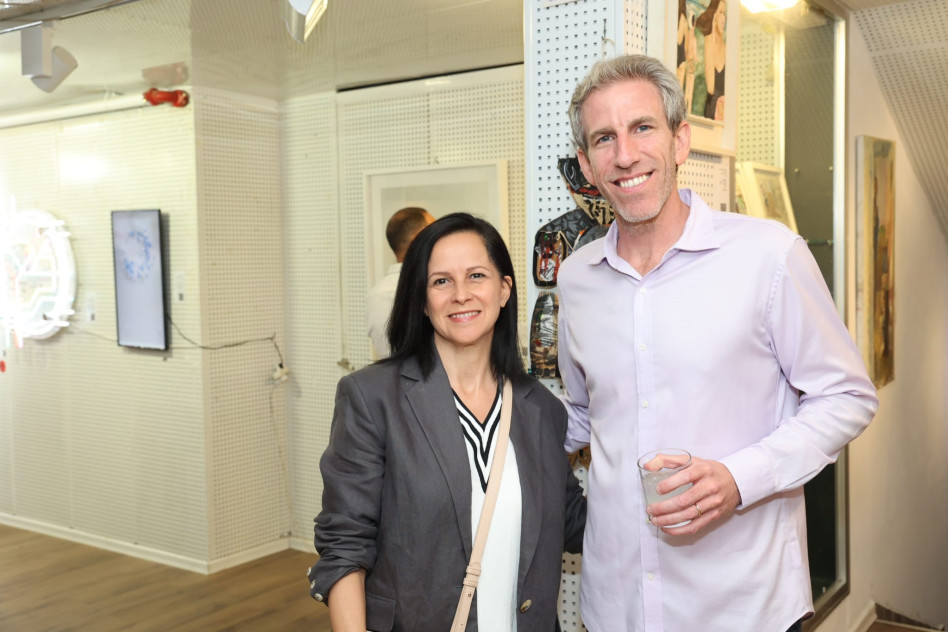 אמיתי תירוש ויפעת גוריון (צילום: רפי דלויה)