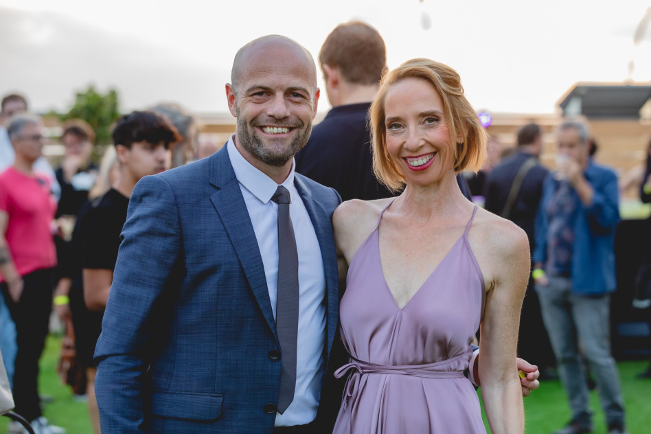 גליה בדור ויריב מוזר (צילום: אריאל עפרון)