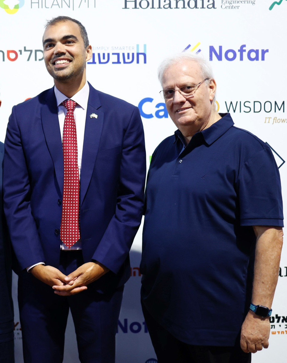  אלי אשרף ומאתיו וייס (צילום: דרור סיתהכול)