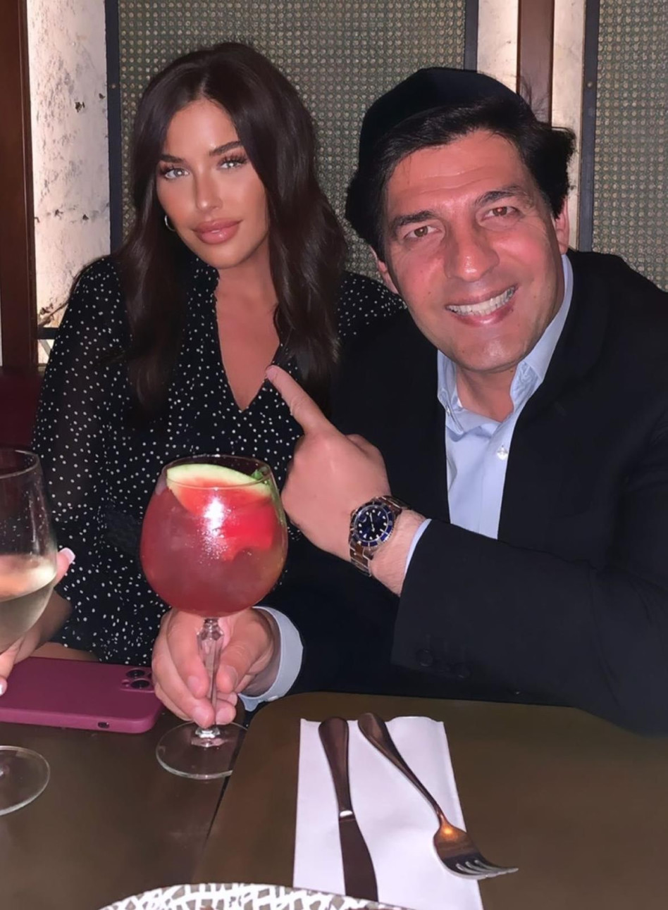 אביב מאירי, מרדכי חסידים (צילום: באדיבות: איציק אוחנה והרבנית של האינסטגרם)