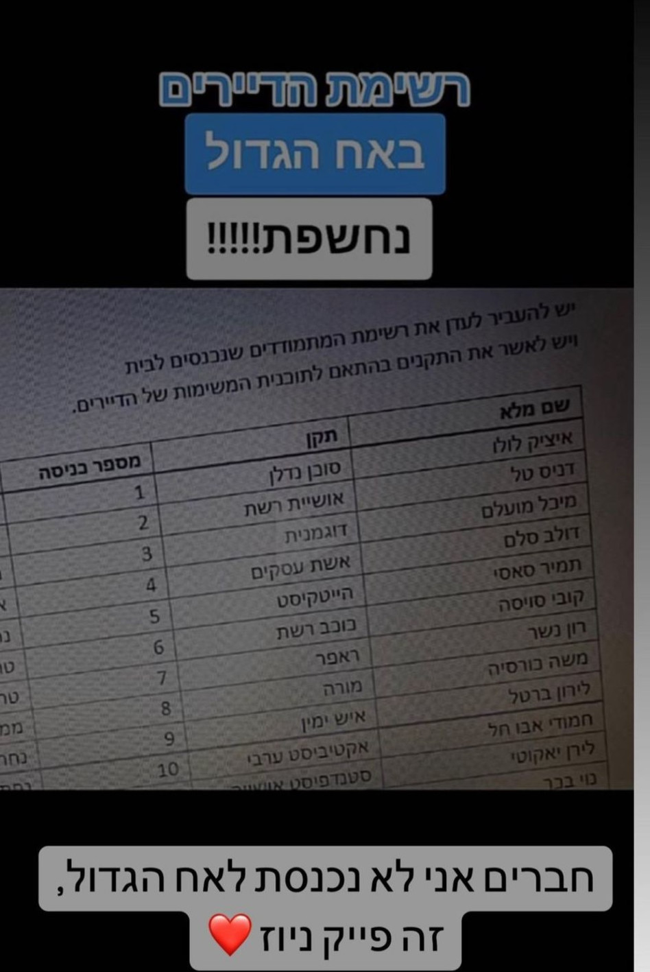 דולב סאלם, האח הגדול (צילום: צילום מסך אינסטגרם)