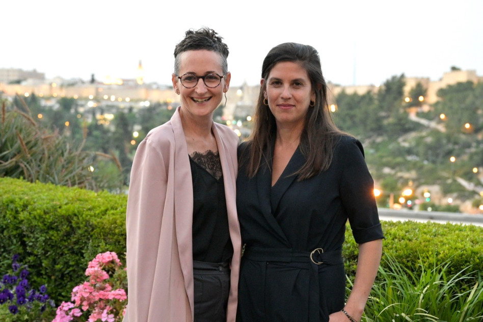 דנה בלנקשטיין-כהן ואורית זמיר (צילום: יוסי צבקר)
