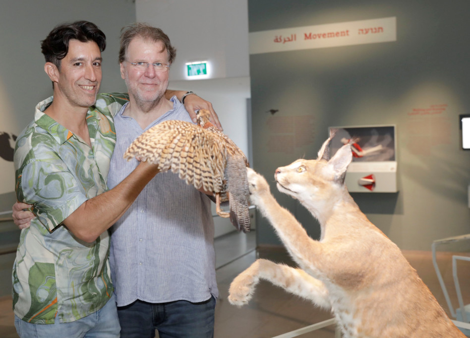 אלון ספן ושחר אבן צור (צילום: יעל צור)