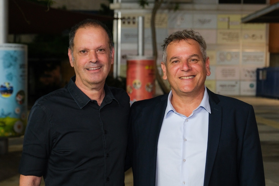 ניצן הורוביץ וגיל עומר (צילום: ערן שמר)