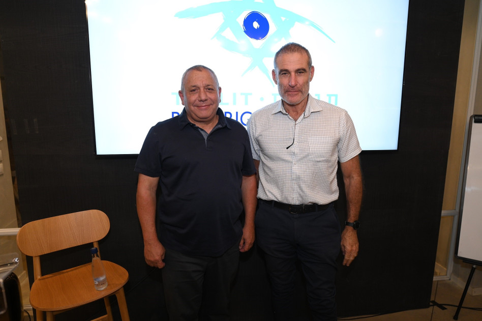 גידי מרק וגדי אייזנקוט (צילום: עדי עמרן)