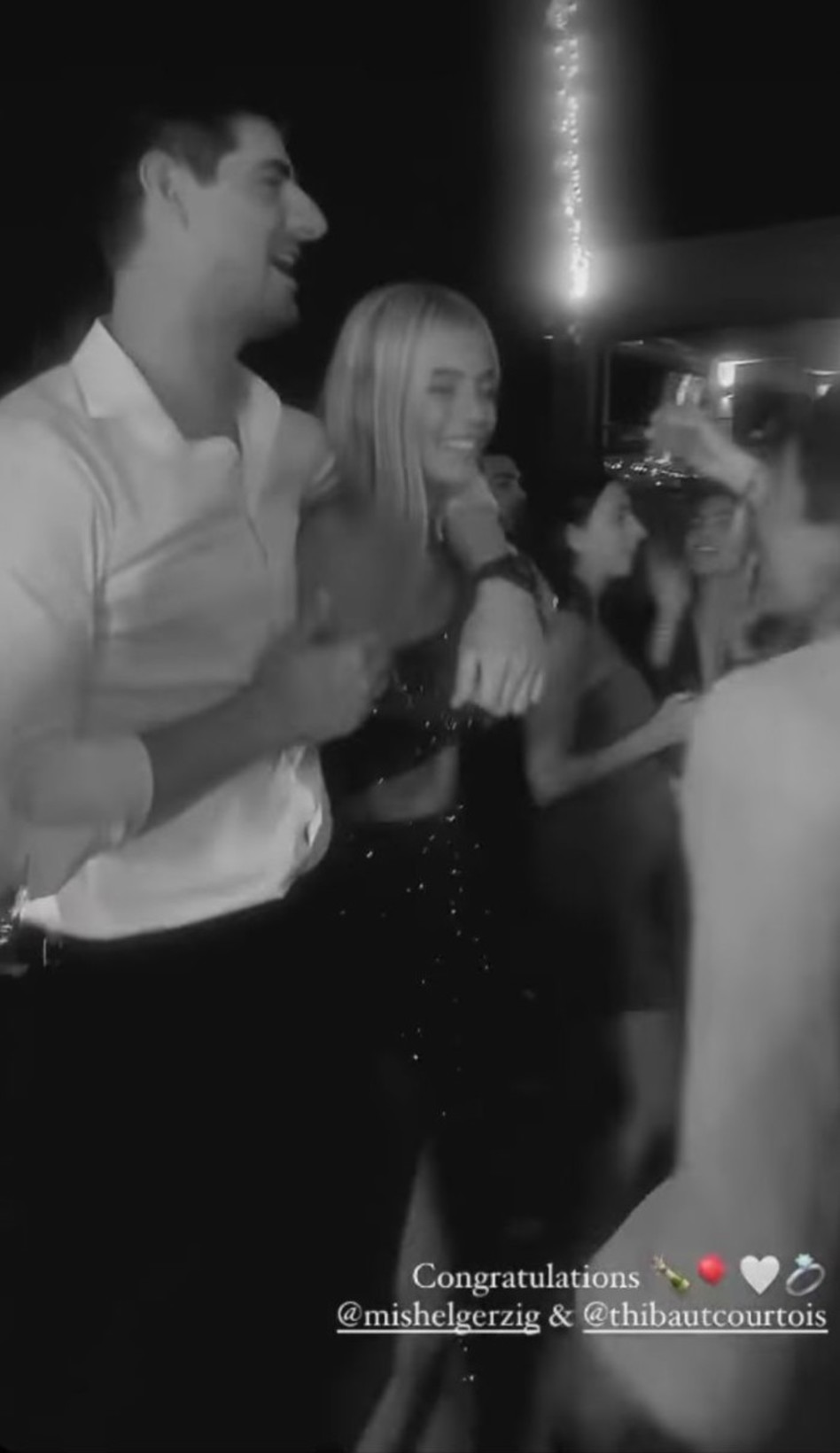 מישל גרציג, טיבו קורטואה (צילום: צילום מסך אינסטגרם)