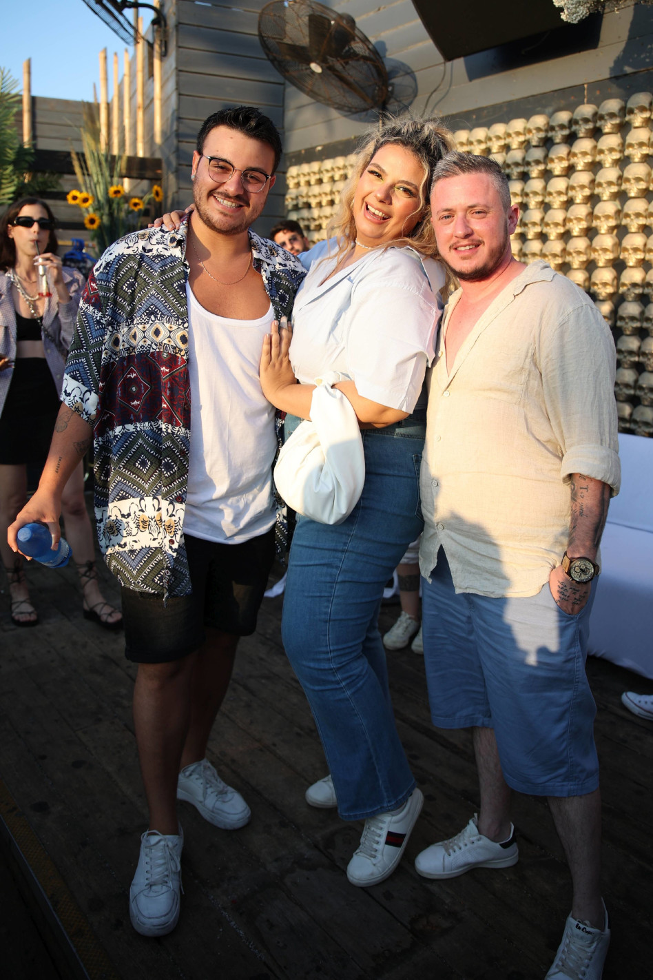 שחר לבנגורנד, לירז אסייג, עדן דניאל גבאי (צילום: אור גפן)