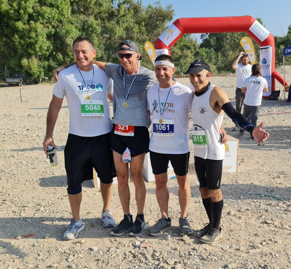  ישי ראובן, ישגב שפירא, ארי דירוא, ואריק שטיינר (צילום: אתי שטיינר)