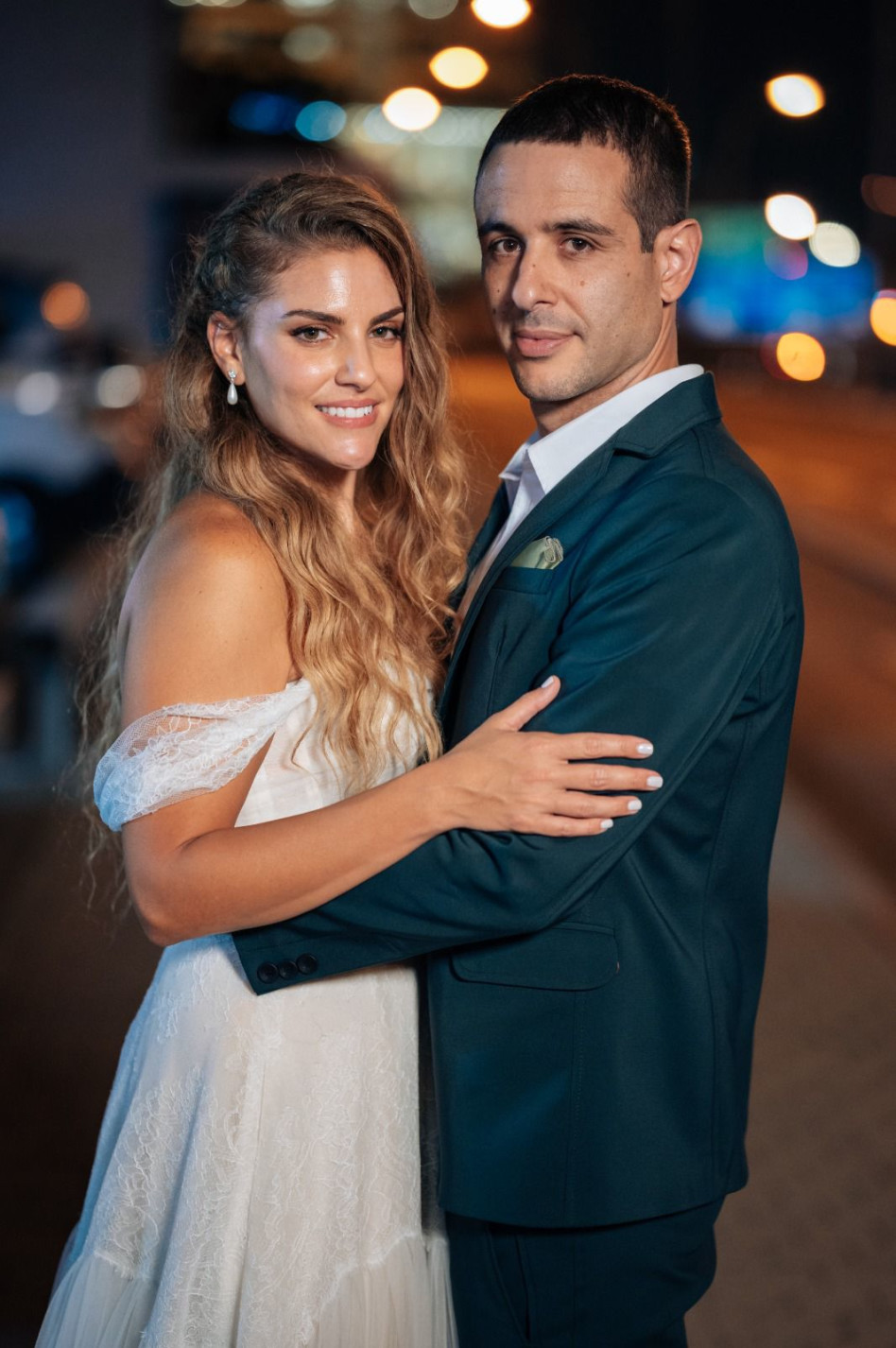 עידית אליהו ורפאל יונתן עמר, חתונה ממבט ראשון (צילום: דניס בוטנרו)