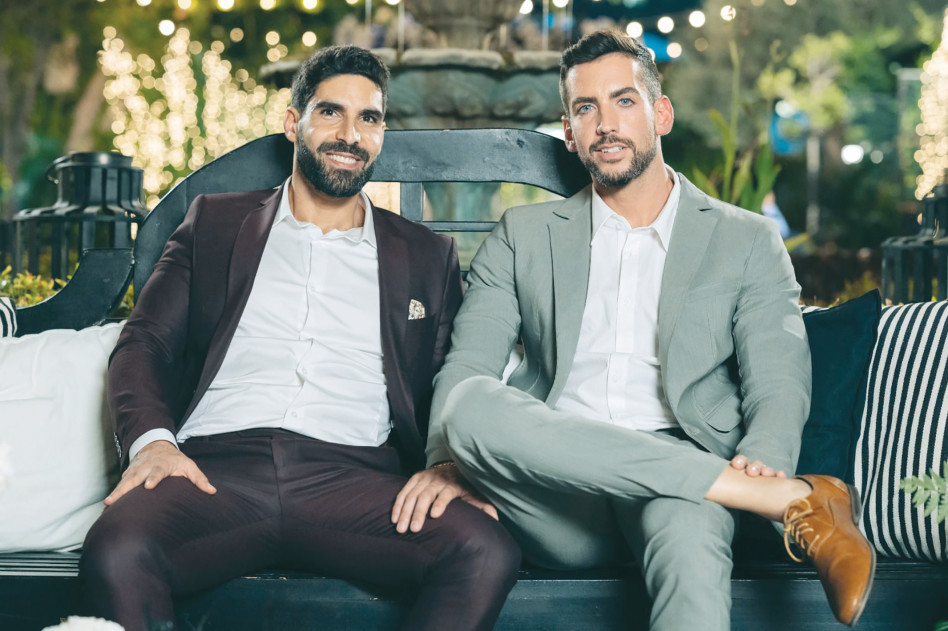 גיא ומתן מחתונה ממבט ראשון (צילום: דניס בוטנרו)