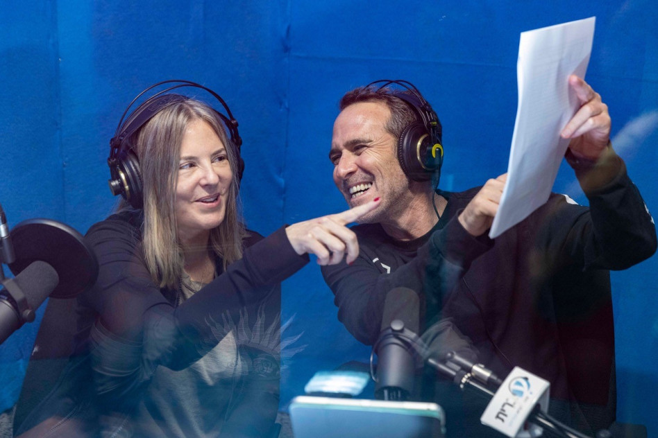 זהר שטראוס ולילך סיגן (צילום: ערן לם)