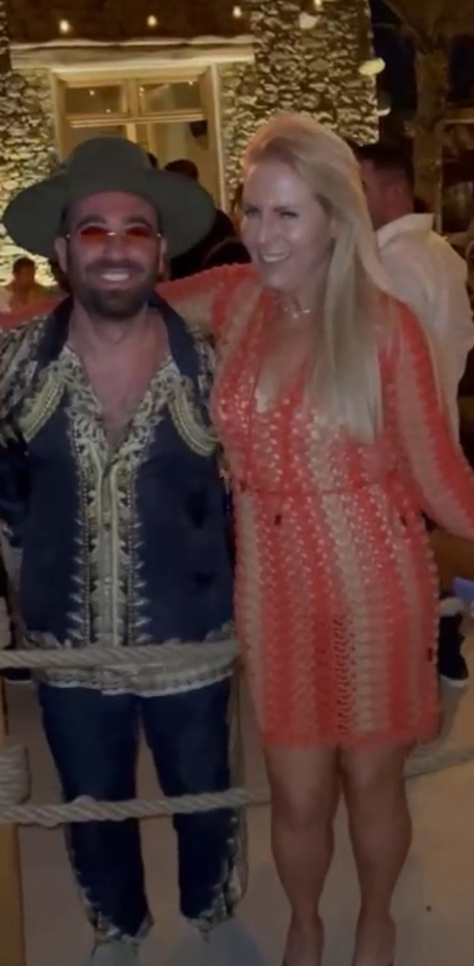 עו''ד לורי גלייזר, עומר אדם (צילום: צילום מסך אינסטגרם)