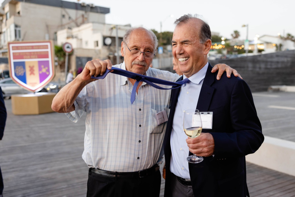 עמי אפלבאום ויוסי ורדי (צילום: ערן בארי)