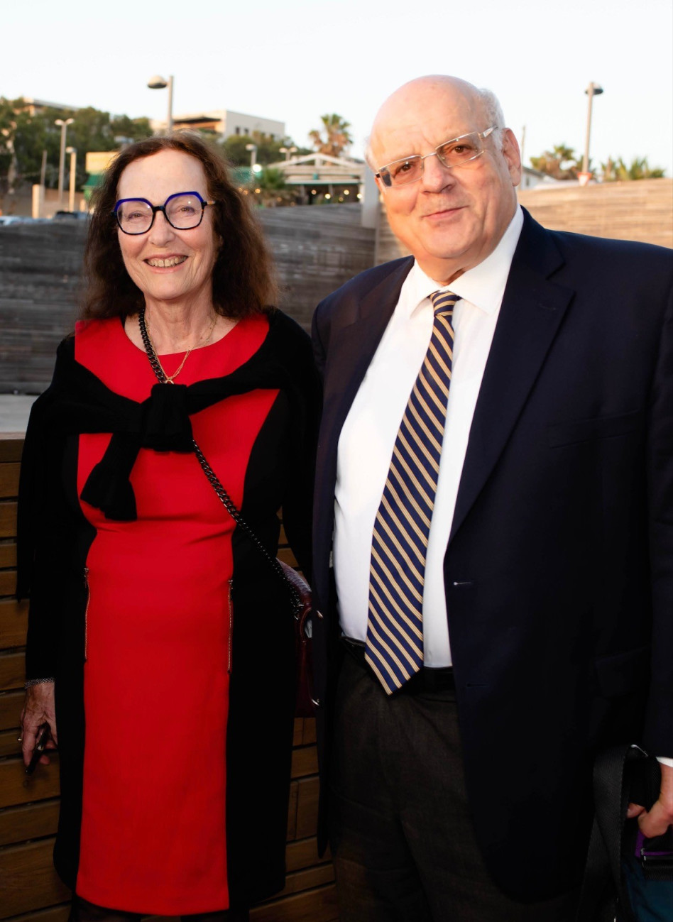 חנן מלצר ומרגלית אינהורן-מלצר (צילום: ערן בארי)