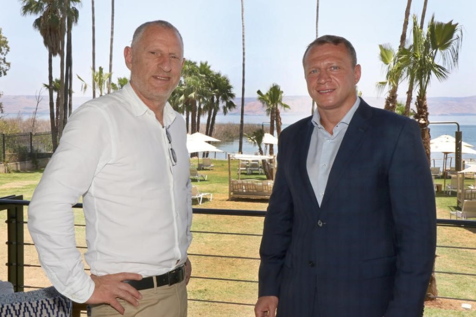 יואל רזבוזוב וליאור רביב (צילום: יגאל פרידמן)