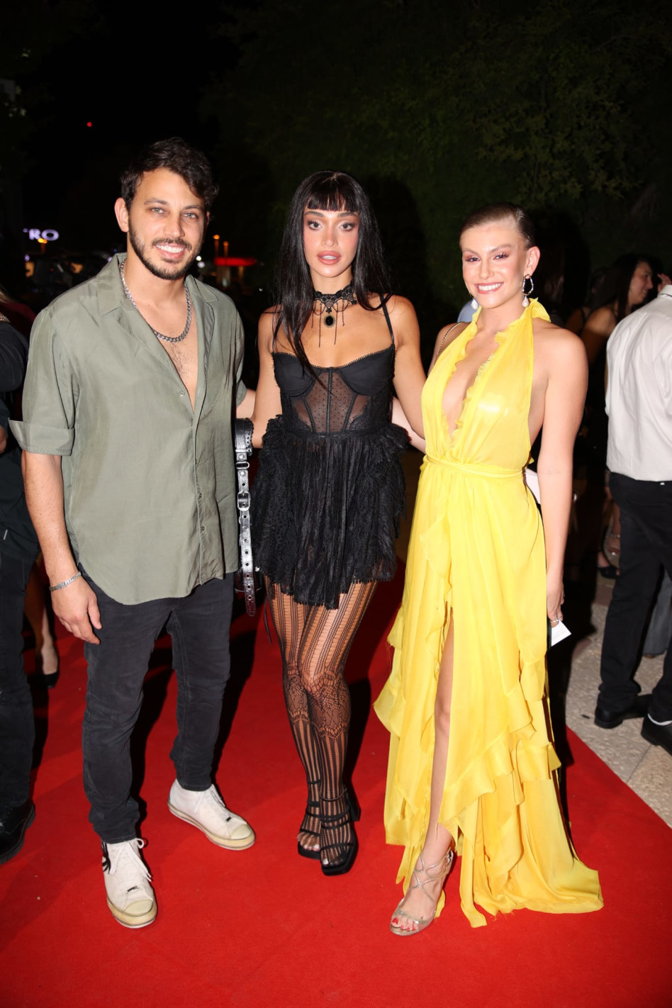 טיילור מלכוב, עדן פינס, לירן דנינו (צילום: אור גפן)