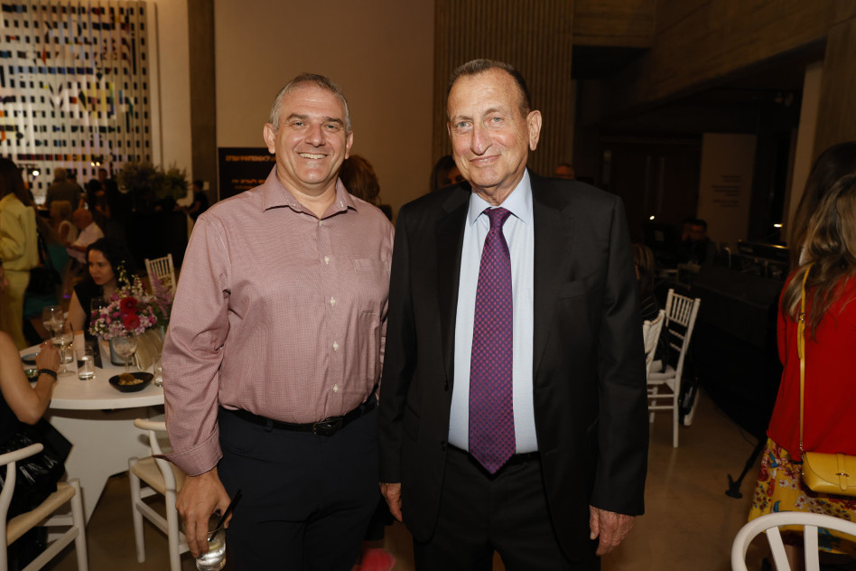 רון חולדאי וג'וסף וולף (צילום: גיא יחיאלי)