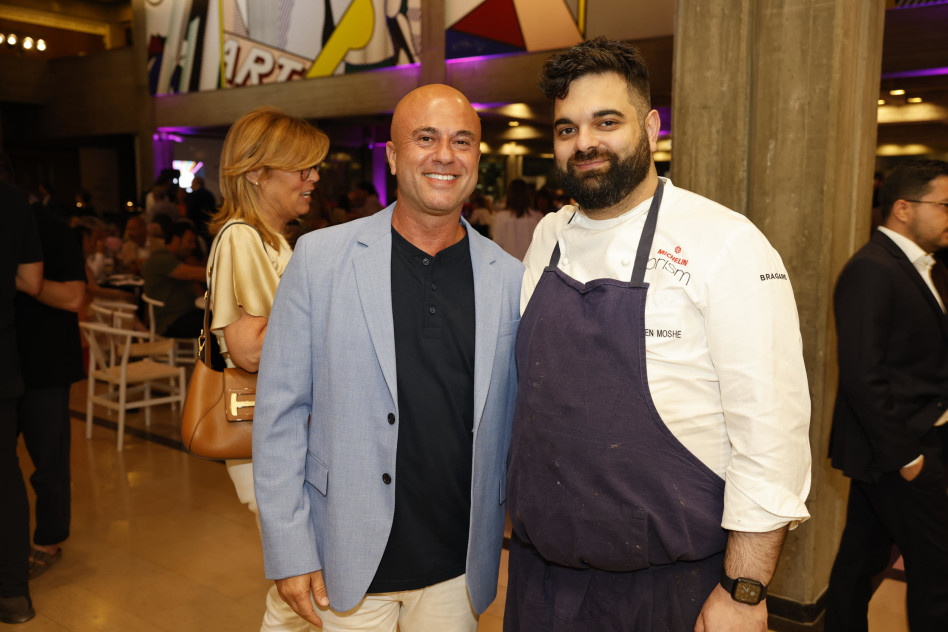 גל בן- משה ואיציק חנגל (צילום: גיא יחיאלי)