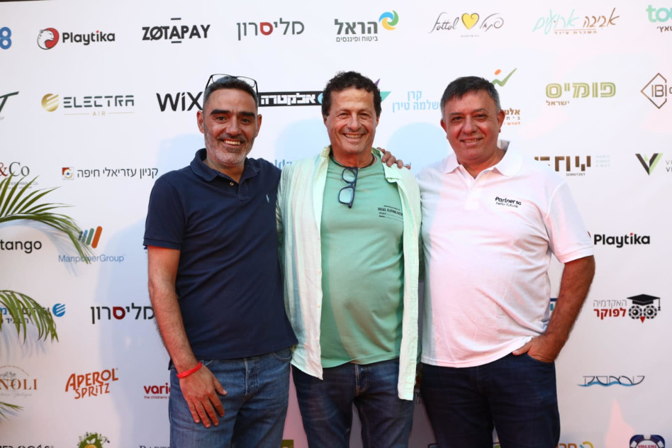  אבי גבאי, אודי אנג'ל ואבי צבי (צילום: אסף לב)