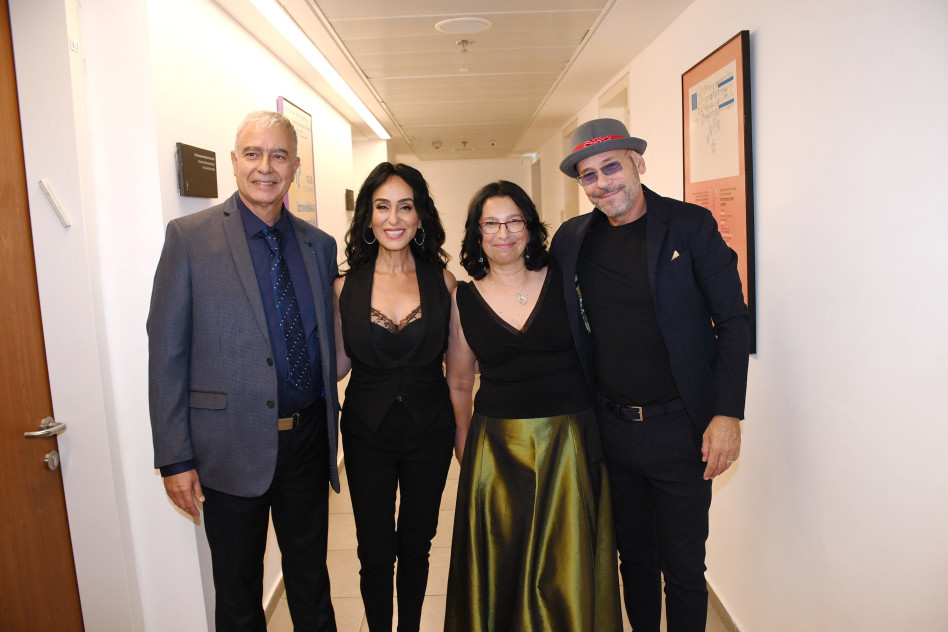 רמי קליינשטיין, סו שדות, ריטה ואריה בכר (צילום: אביב חופי)