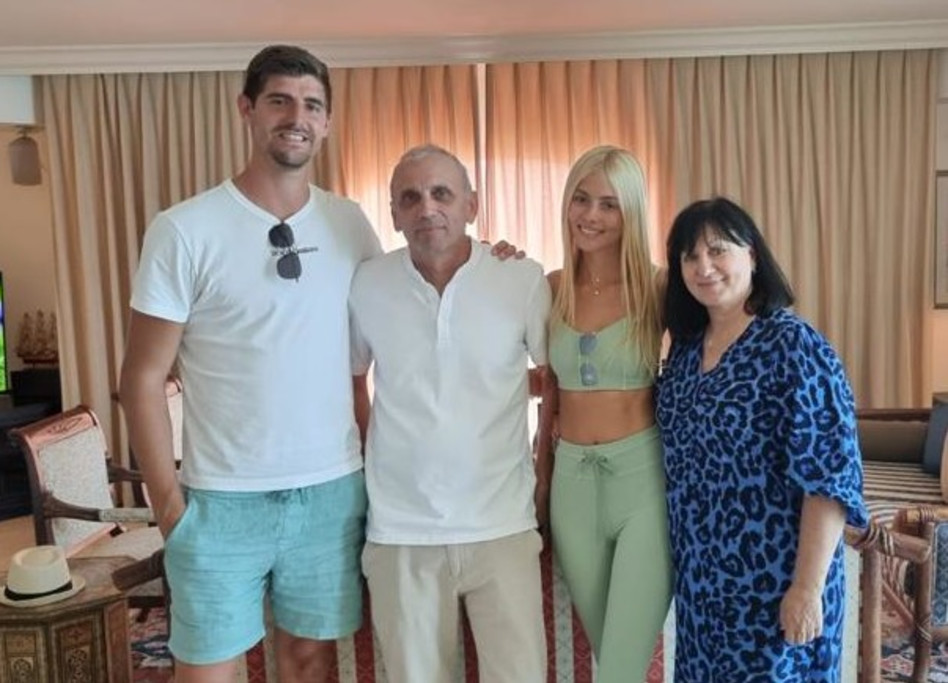 מישל גרציג והוריה, טיבו קורטואה (צילום: באדיבות רשת מלונות פתאל)