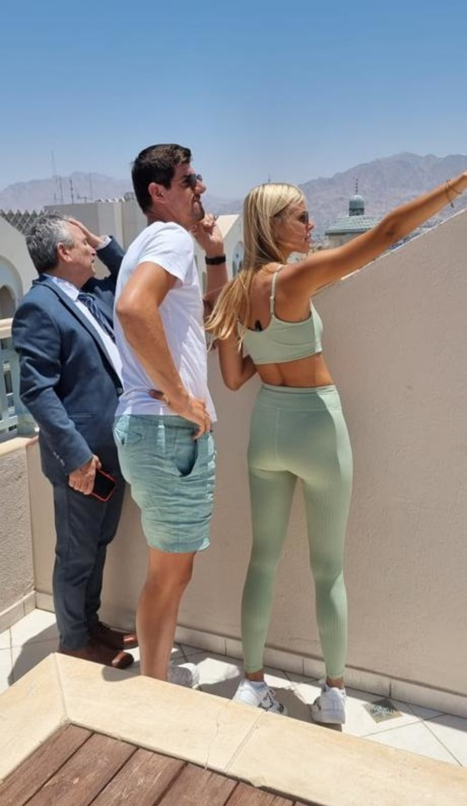 טיבו קורטואה, מישל גרציג (צילום: באדיבות רשת מלונות פתאל)