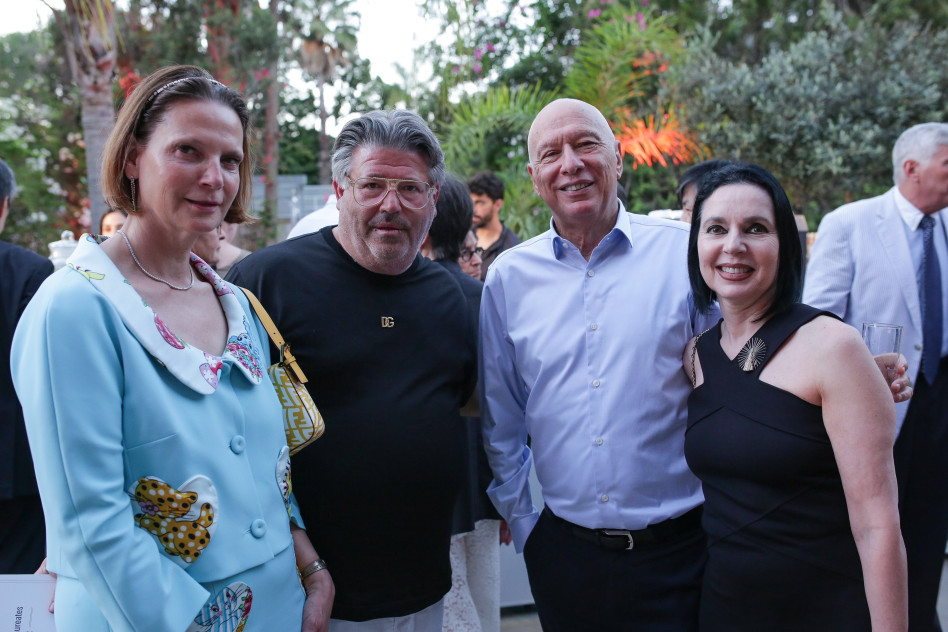  שלי וחיים כצמן, רני והילה רהב (צילום: דודי סאלם - זוג הפקות)