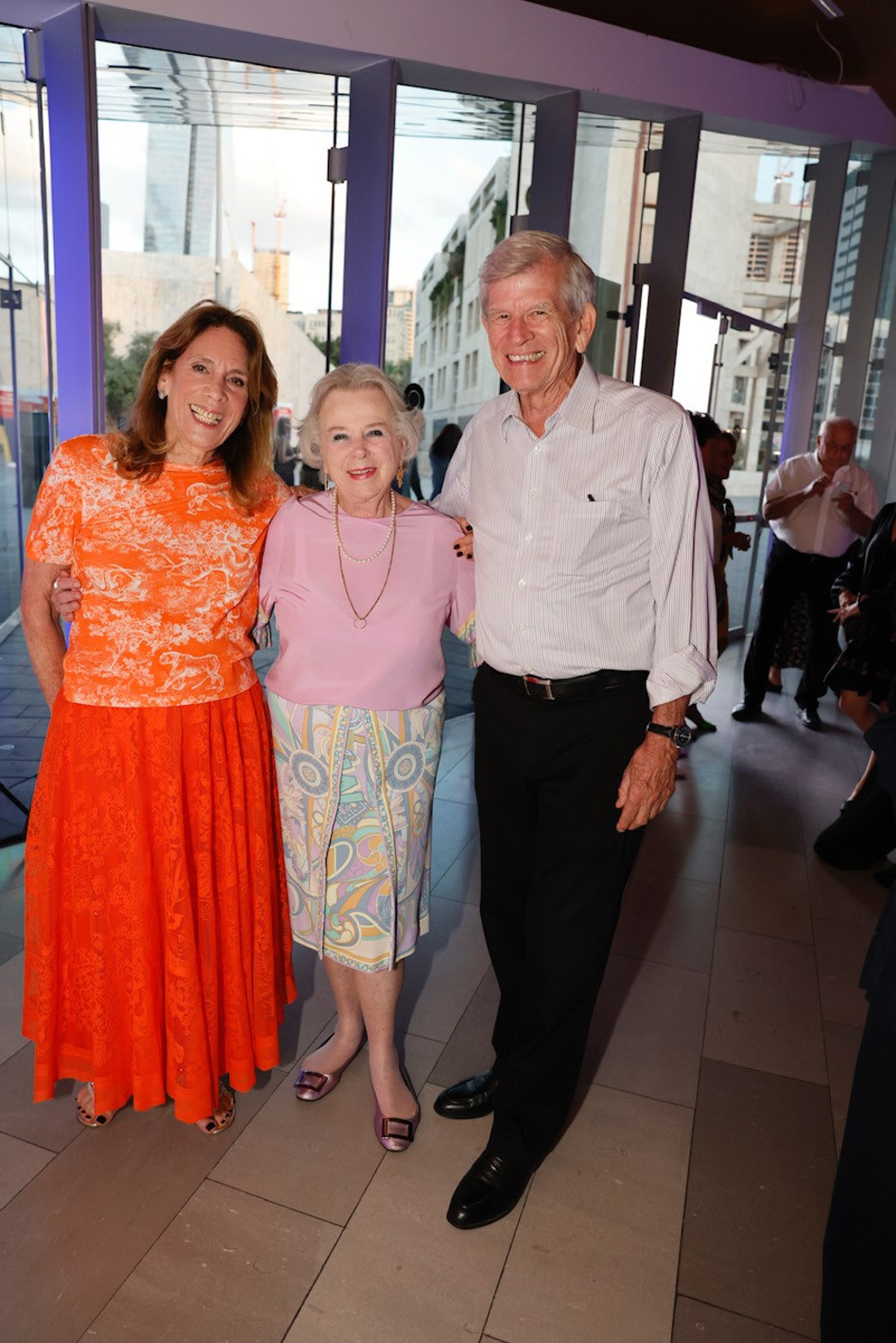 גלן פרי, הרטה עמיר ועירית רפפורט (צילום: גיא יחיאלי)