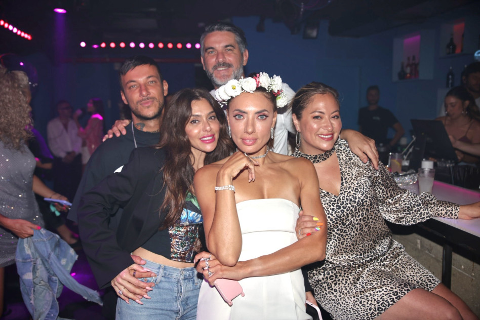 ליהיא גרינבר, אירה דולפין, נעמה קסרי, ג'ובאני רוסו, ג'וזי זירה (צילום: אור גפן)