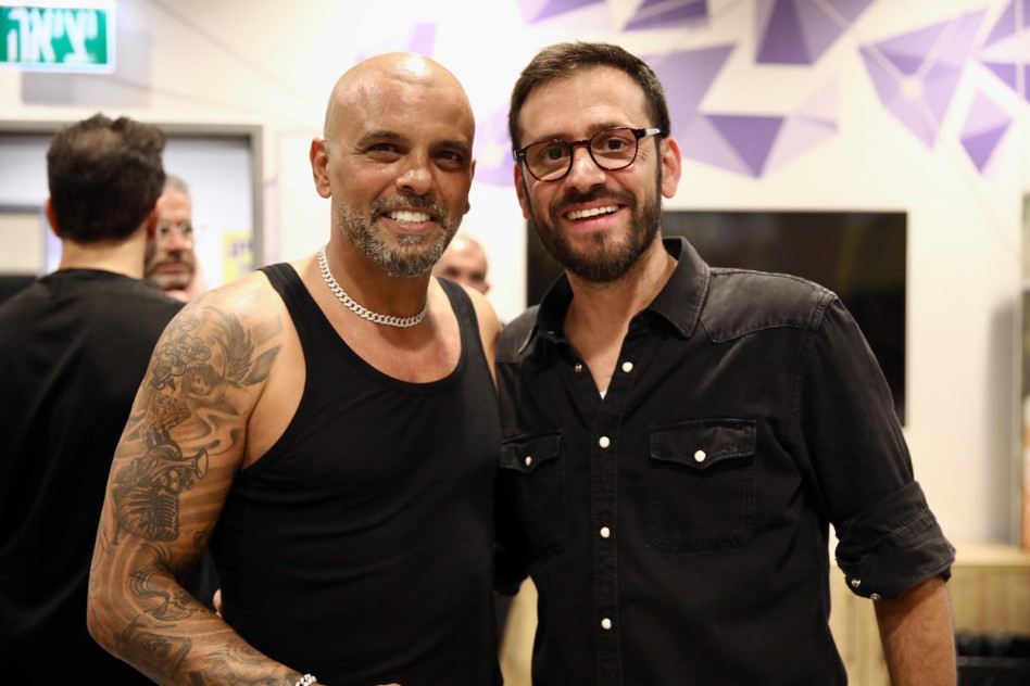 אלירז שדה, אייל גולן (צילום: אלוני מור)