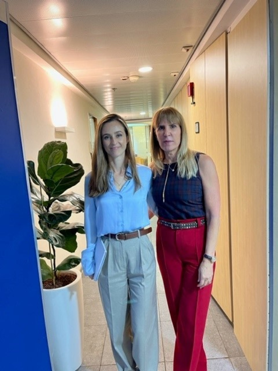 מירב כהן ואורית בנבנישתי (צילום: טל שובל)