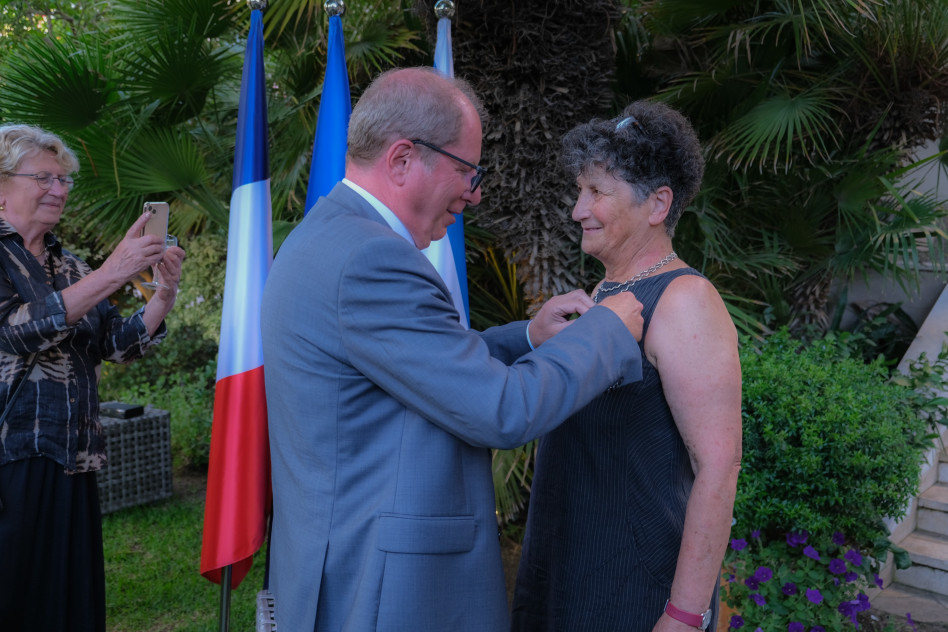 מיה הלוי ואריק דנון (צילום: ברוך גיאן)