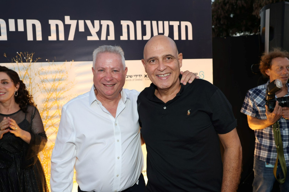 דוד פתאל ואילן גרינבוים (צילום: אביב חופי)