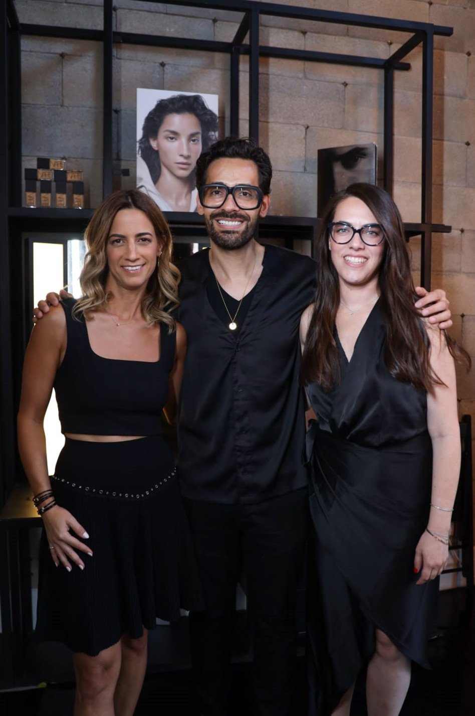 עדי קדם, וינסנט פורד ויעל בילט (צילום: אמבר אופיר)