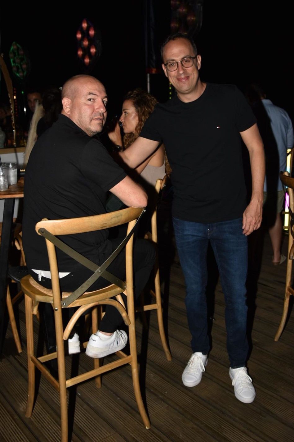 ניב רסקין, אייל ברקוביץ' (צילום: צ'ינו)