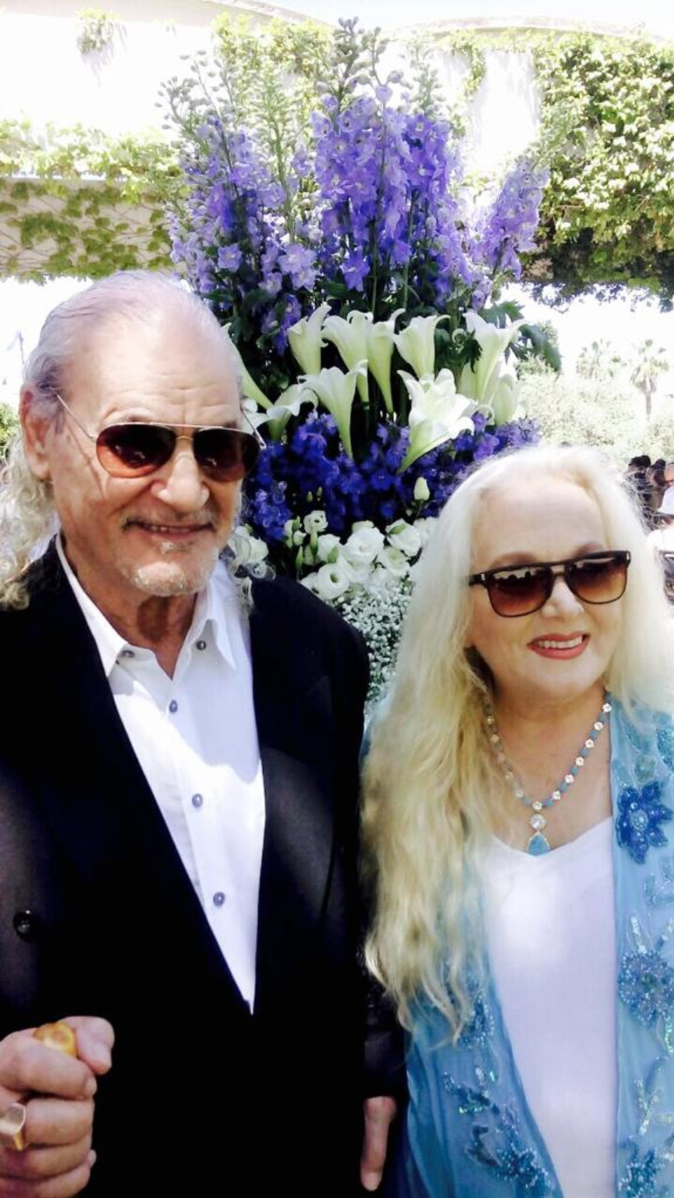 מירי אלוני ושמוליק אומני (צילום: אלבום פרטי)