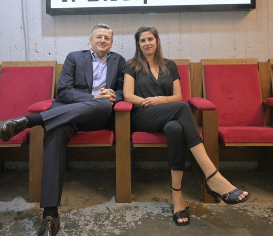 דנה בלנקשטיין-כהן וטד סרנדוס (צילום: יוסי צבקר)