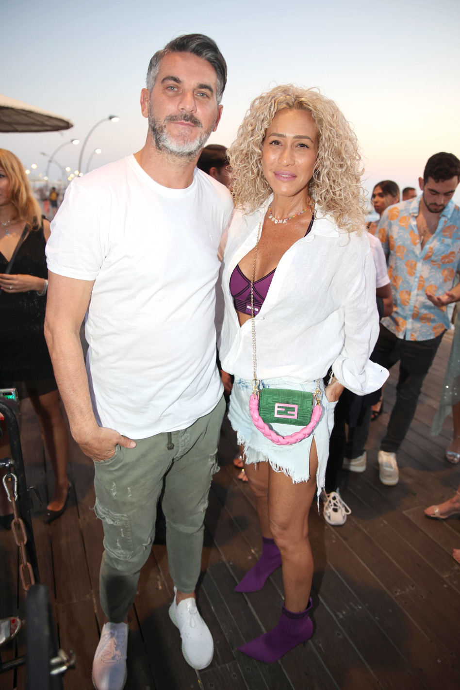 מאיה פישל, ג'ובאני רוסו (צילום: אור גפן)