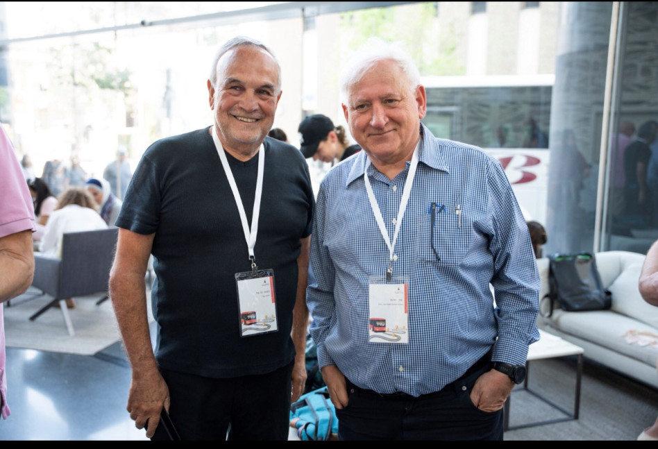 יאיר סרוסי וניסים בר-אל (צילום: NEO MEDIA)