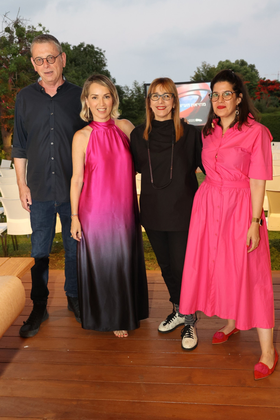 יערה קידר, מאיה דבש, גליה דור ודני וייס (צילום: רפי דלויה)