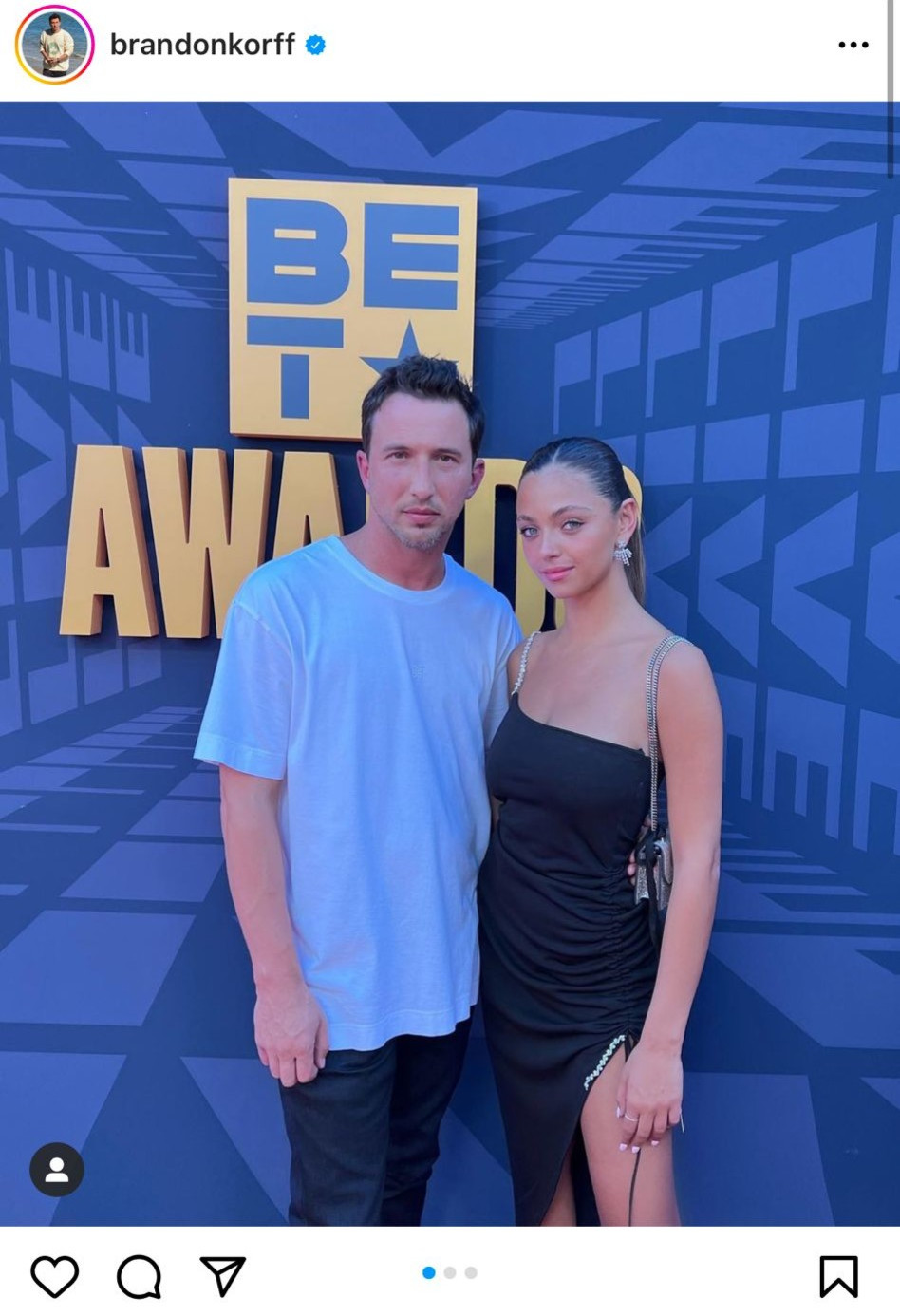 ברנדון קרוף, יולי חמו (צילום: צילום מסך אינסטגרם)