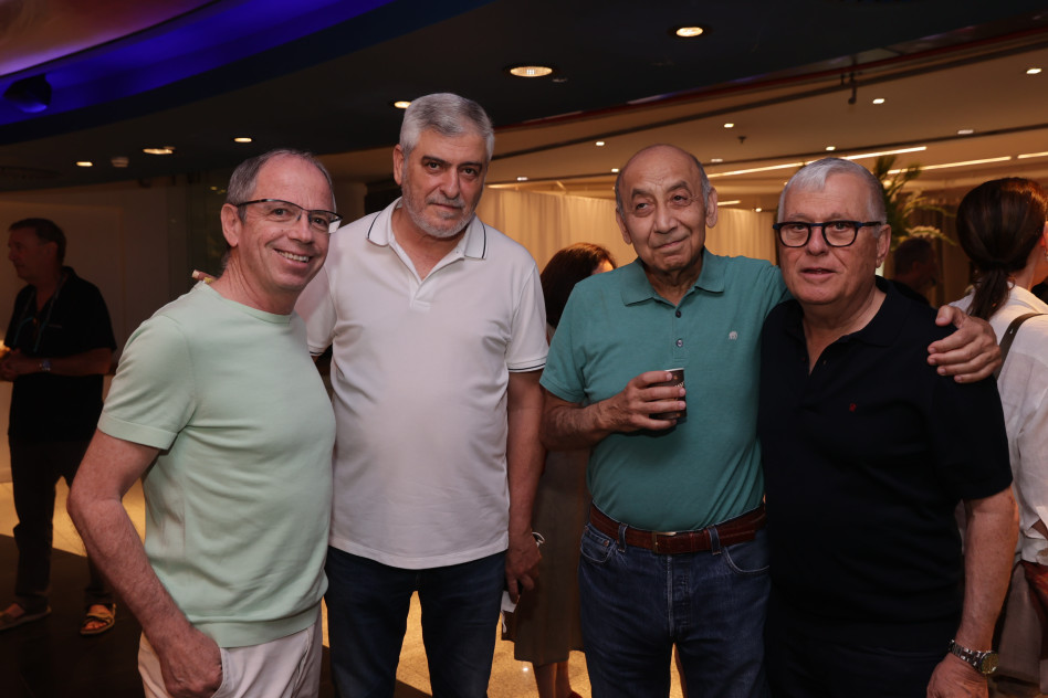 עמי סגיס, יצחק סוארי, דב קוטלר וצביקה יוכמן (צילום: יח''צ)