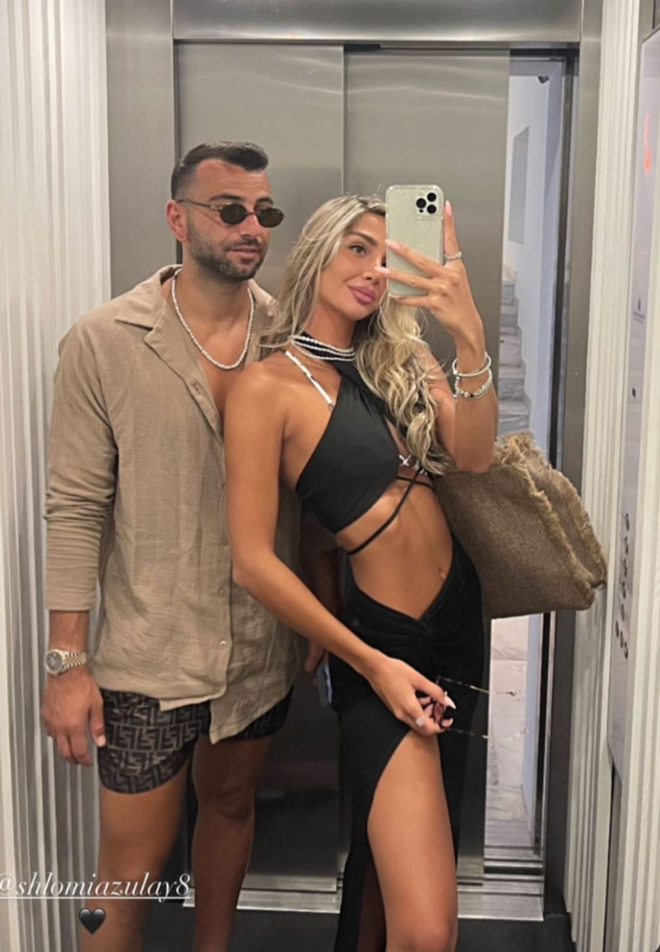 שלומי אזולאי ואופק (צילום: צילום מסך אינסטגרם)