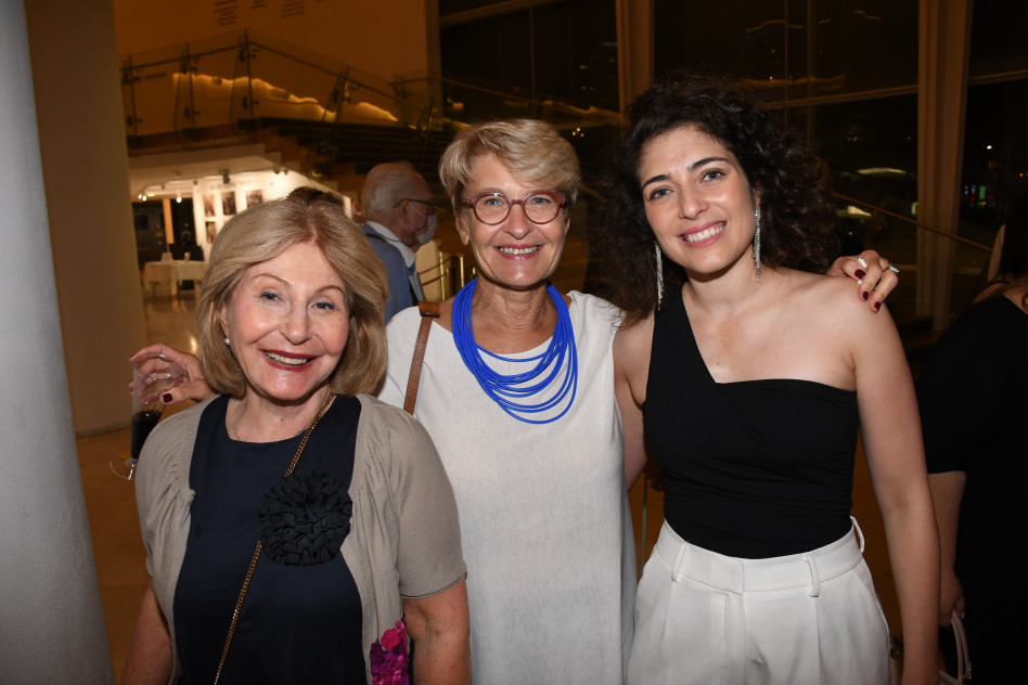 רוני דלומי זיוה פתיר וציפי רובין  (צילום: אביב חופי)