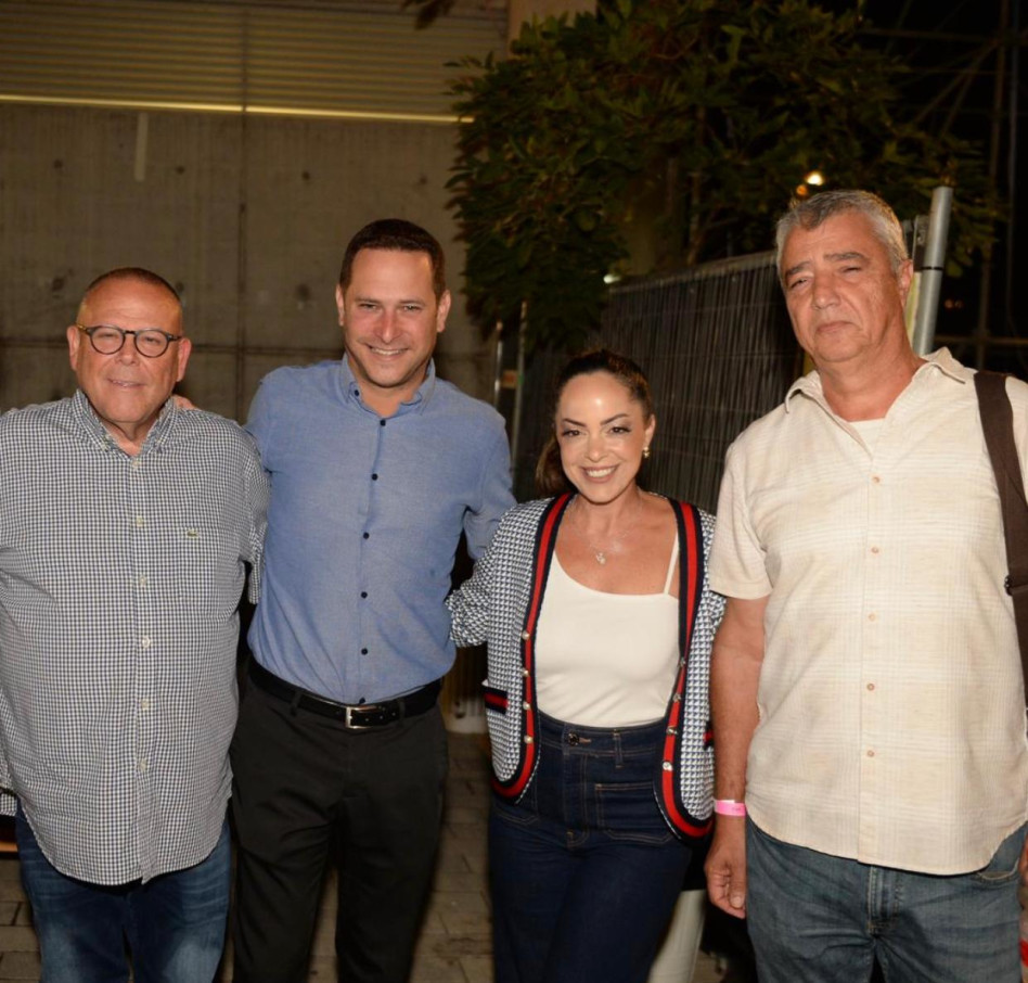 יגאל להב, הילה קניסטר, רז קינסטליך, ארנון בר דוד (צילום: קורן דהאן)