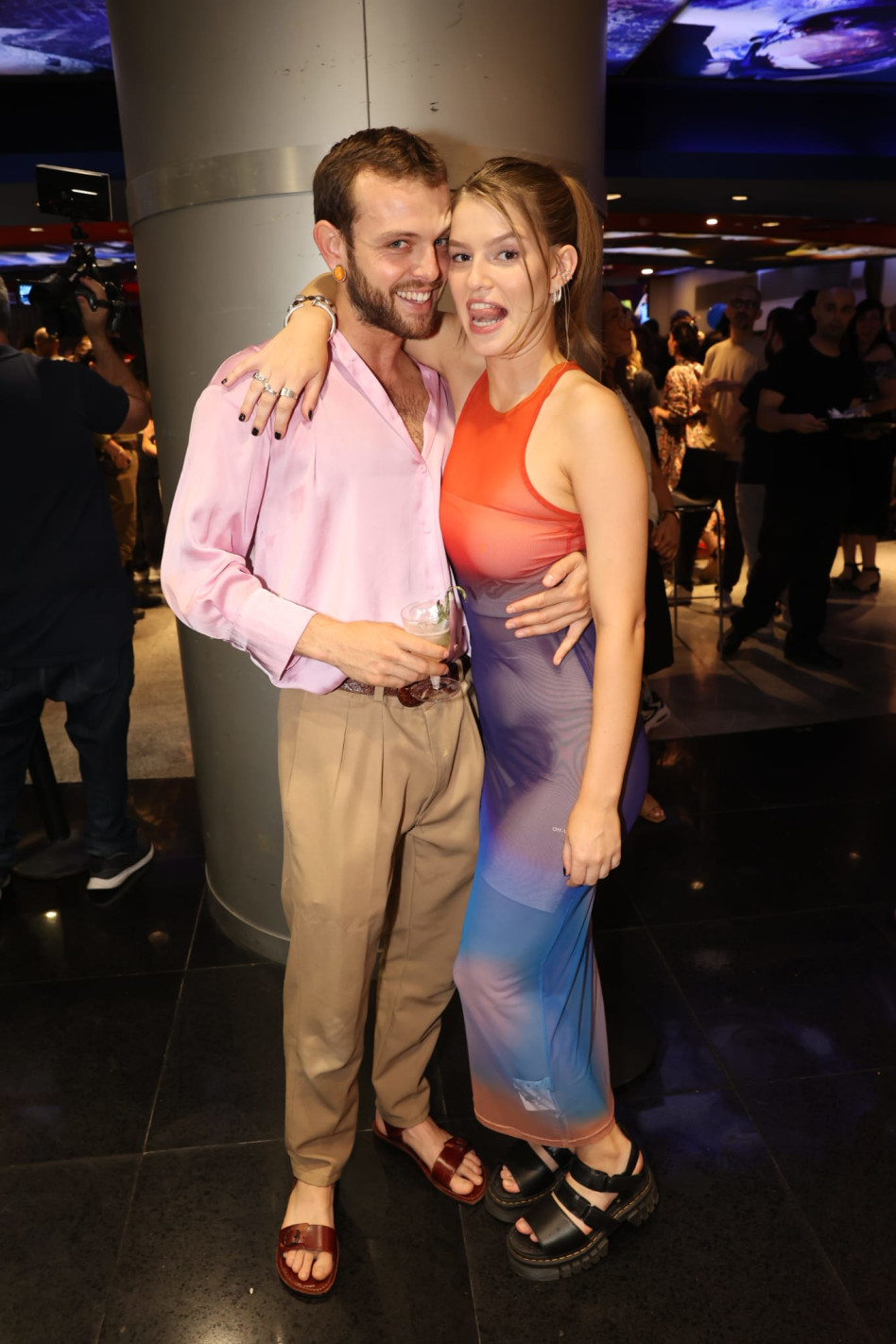 נאיה בינשטוק, רן מושיוב (צילום: רפי דלויה)