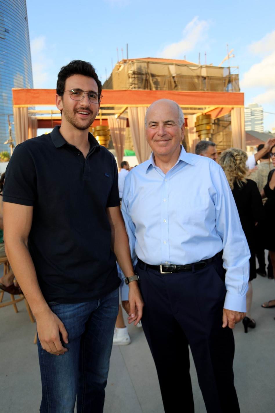 הנרי טייג ולני טייג (צילום: סיון פרג')