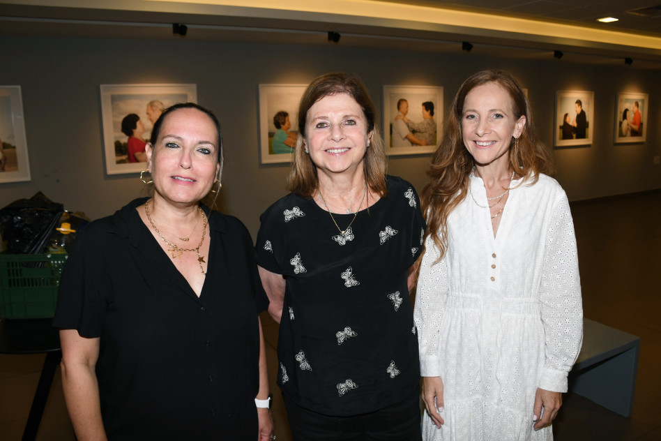 קרן גלייכר, דליה רבין ואורלי אטלס- כץ (צילום: אביב חופי)