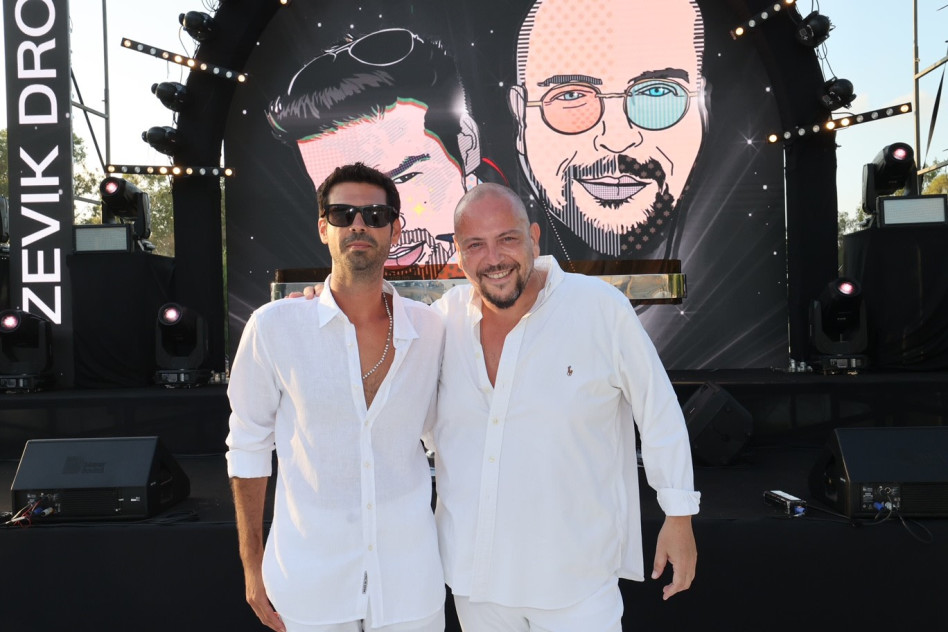 זאביק דרור וטל שרף (צילום: רפי דלויה)